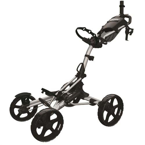 Clicgear Unisex Clicgear 8.0+ Golf Push Trolley, Silber, Einheitsgröße Clicgear Unisex Clicgear 8.0+ Golf Push Trolley, Silber, Einheitsgröße von Clicgear