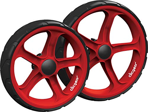 Clicgear Wheel Kit für Cligear 8.0+, Rot Clicgear Wheel Kit für Cligear 8.0+, Rot von Clicgear