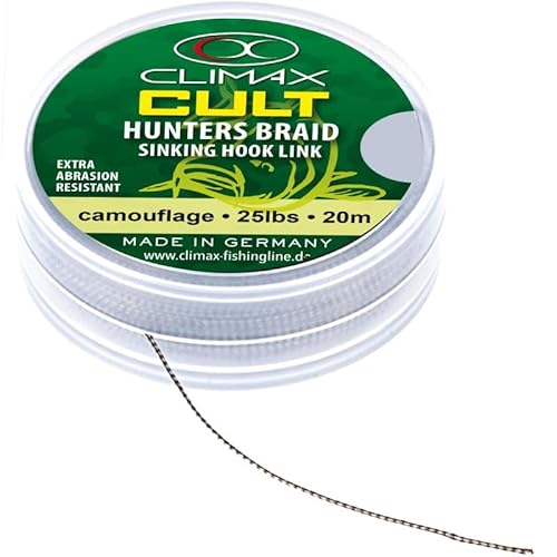 Climax Cult Hunters Braid Farbe Camouflage Länge 20m Tragkraft 15kg Climax Cult Hunters Braid Farbe Camouflage Länge 20m Tragkraft 15kg von Climax