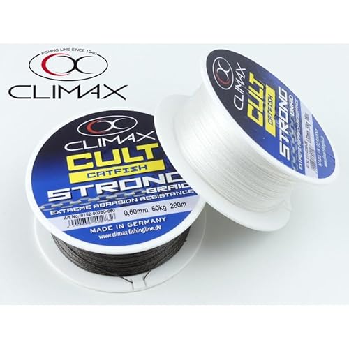 Climax Cult TWC Catfish Strong Braun, 280m, ø 0,40mm, Tragkraft 40kg Climax Cult TWC Catfish Strong Braun, 280m, ø 0,40mm, Tragkraft 40kg von Climax