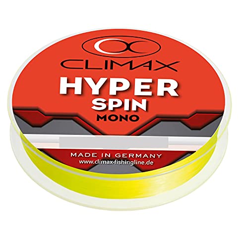 Climax Hyper Spin fluogelb 300m 0,22mm Climax Hyper Spin fluogelb 300m 0,22mm von Climax