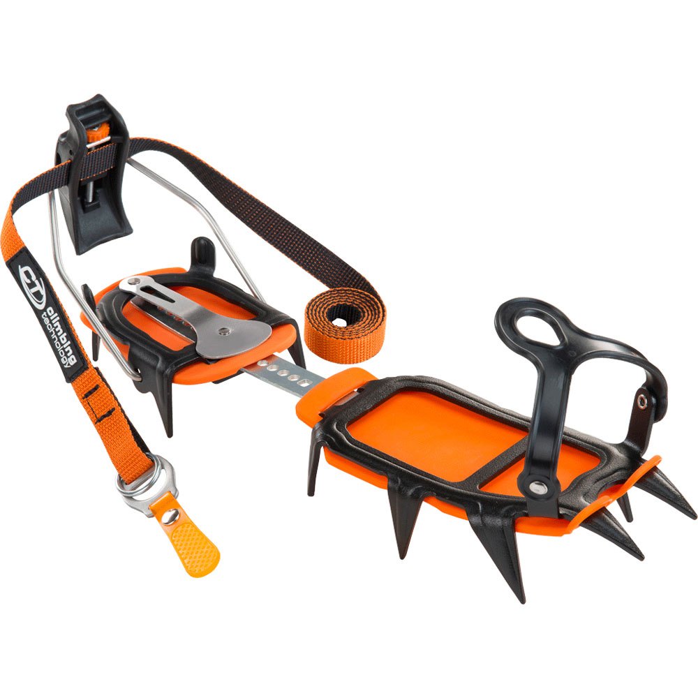 Climbing Technology Ice Semi-automatic Crampons Orange EU 36-46 von Climbing Technology