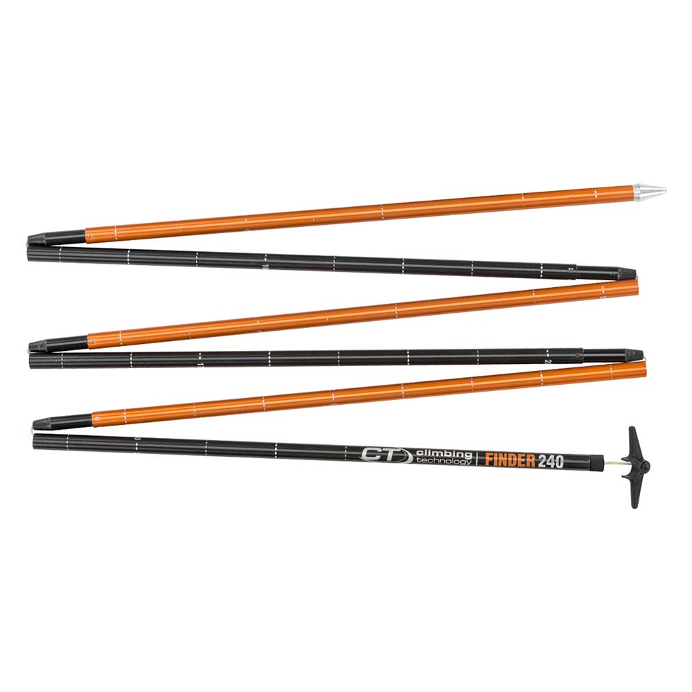 Climbing Technology Light Alloy Orange,Schwarz 240 cm von Climbing Technology