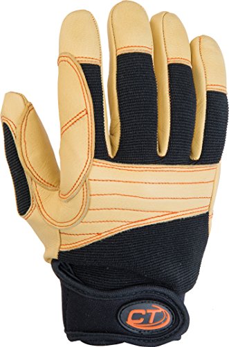 Climbing Technology ProGrip Plus Fingerhandschuh, Unisex, braun, L von Climbing Technology