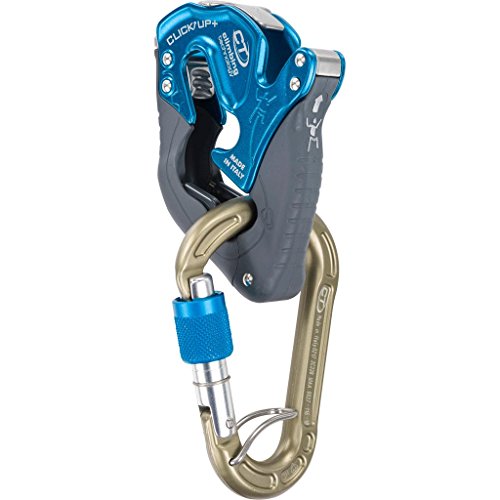 Climbing Technology Nusileidimo saugojimo įtaisas su karabinu CT Click-Up Plus - MÄ—lyna Climbing Technology Nusileidimo saugojimo įtaisas su karabinu CT Click-Up Plus - MÄ—lyna von Climbing Technology