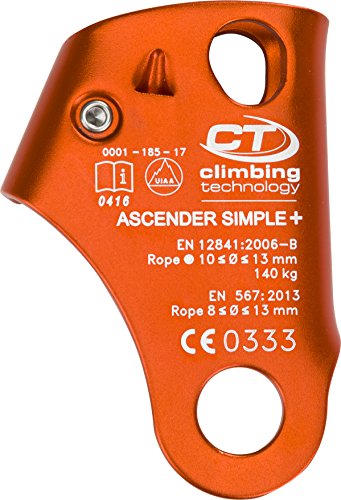 Climbing Technology Smple Plus, Sperrknopf Unisex – Erwachsene, Hummer, Einheitsgröße von Climbing Technology