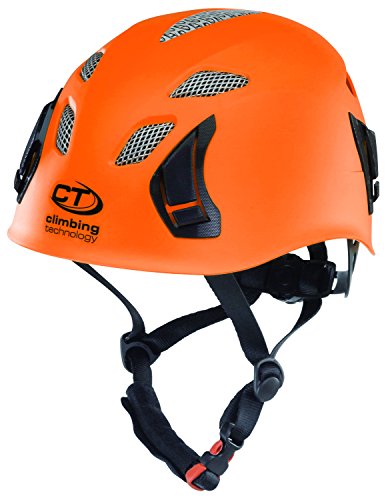 Climbing Technology Stark Kletterhelm/Rafting-Helm, Unisex - Erwachsene, Stark, orange von Climbing Technology