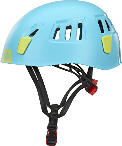 Climbing Technology Unisex – Erwachsene Moon Helm, Hellblau/Grün, 50-61 cm von Climbing Technology