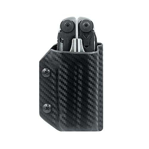 Clip & Carry Schnellziehholster, kompatibel mit LEATHERMAN Surge (schwarz) von Clip & Carry