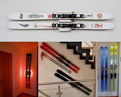 Clipboart® Fixie Wandhalterung - Halterung - Ski - Tourenski - Carvingski - Powderski - Alpinski - Carver - 360° Wandbefestigung Clipboart® Fixie Wandhalterung - Halterung - Ski - Tourenski - Carvingski - Powderski - Alpinski - Carver - 360° Wandbefestigung von Clipboart