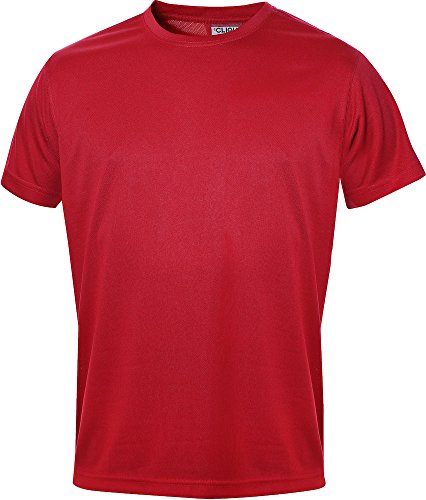 Clique Herren Funktionsshirt Polyester - Das perforierte und feuchtigkeitsableitende Sportshirt in 10 Farben S M L XL XXL 3XL 4XL Rot XXL 3XL Clique Herren Funktionsshirt Polyester - Das perforierte und feuchtigkeitsableitende Sportshirt in 10 Farben S M L XL XXL 3XL 4XL Rot XXL 3XL von Clique