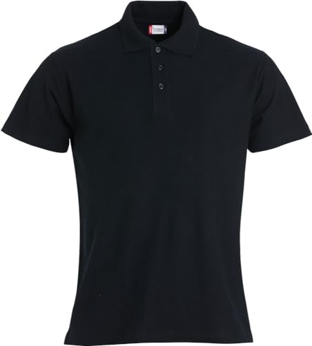 Clique Poloshirt Basic Polo Herren NEU, Wähle Deine Größe:L, Wähle Deine Farbe:Schwarz von Clique