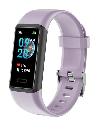 Cloudpoem Fitness Tracker,Fitnessuhr für Damen Herren mit Pulsuhr,Schrittzähler,Kalorienzähler,Schlafmonitor,SNS SMS Anruf Benachrichtigung Sportuhr IP68 Wasserdicht für iOS Android Handy von Cloudpoem