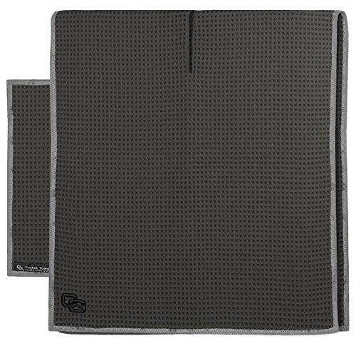 Club Glove Golfhandschuh-Set, Mikrofaser-Caddy und Taschenhandtuch, Slate, 17" X 14" Club Glove Golfhandschuh-Set, Mikrofaser-Caddy und Taschenhandtuch, Slate, 17" X 14" von Club Glove