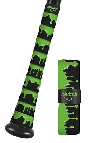 Clutch Sports Apparel Baseball- und Softballschläger-Griffband und Griffband, grüner Schleim von Clutch Sports Apparel