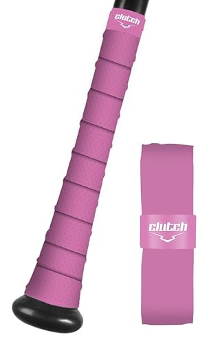 Clutch Sports Apparel Griffband für Baseball- und Softballschläger – Rosa von Clutch Sports Apparel