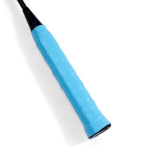 Clyictz Tennis-Gürtel, rutschfest, schweißabsorbierend, Leder, Sperrholz, schweißabsorbierend, PU-Griff, Blau von Clyictz