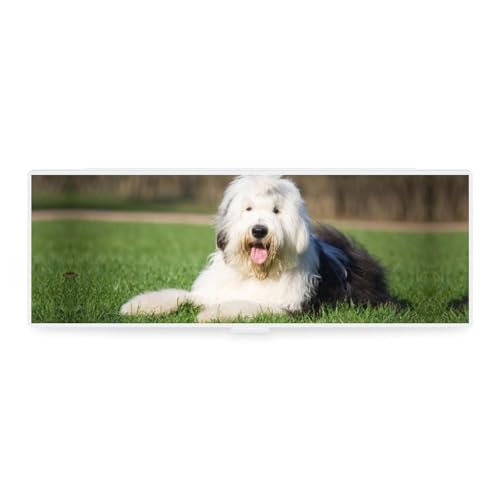 Cmagnifico Federmäppchen, Old English Sheepdog, kreative einfache Schreibwaren-Box, 19,5 x 6,8 x 3 cm, Stil:, Einheitsgröße, Federmäppchen von Cmagnifico