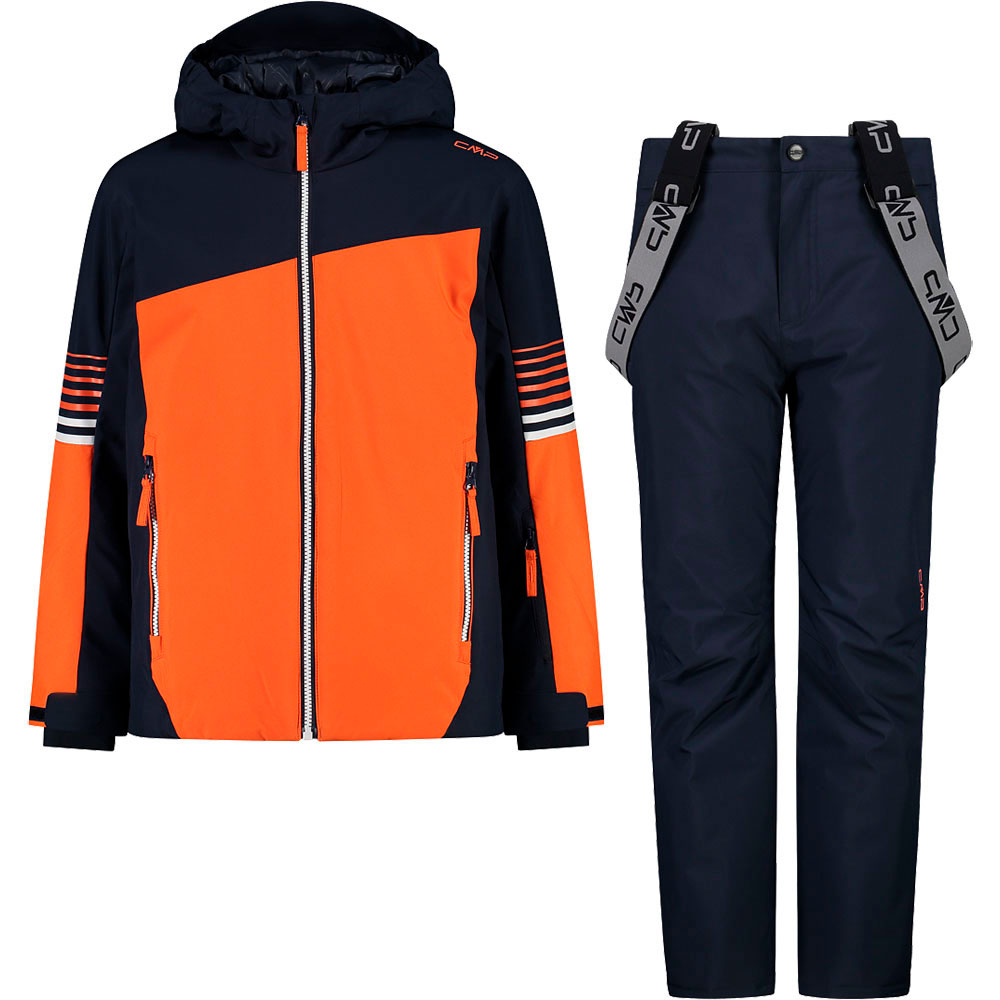 Cmp 34w4924 Set Jacket And Pant Orange 10 Years von Cmp