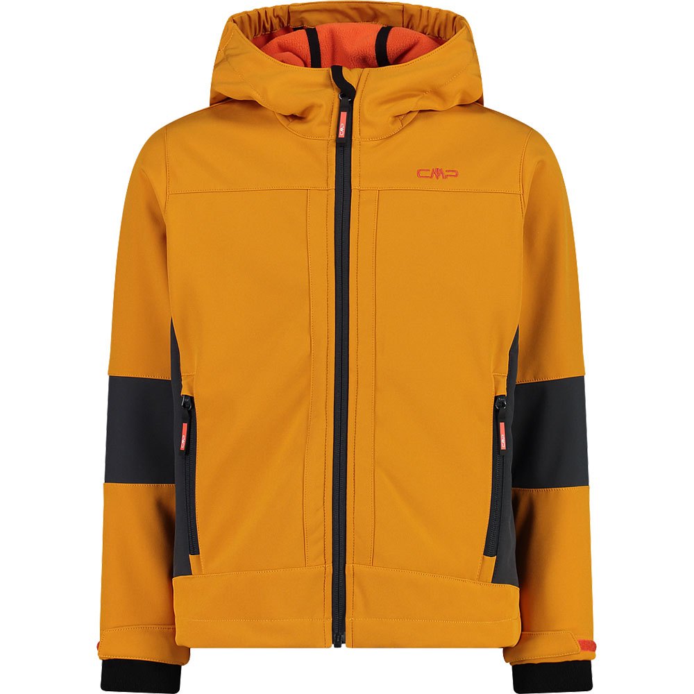 Cmp Fix Hood 3a00094 Softshell Jacket Orange 3 Years Junge von Cmp