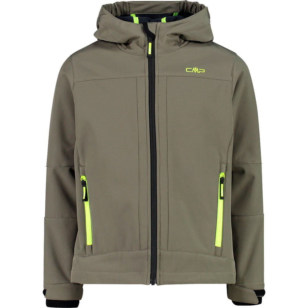 Cmp Fix Hood 3a00094 Softshell Jacket Grün 10 Years Junge von Cmp