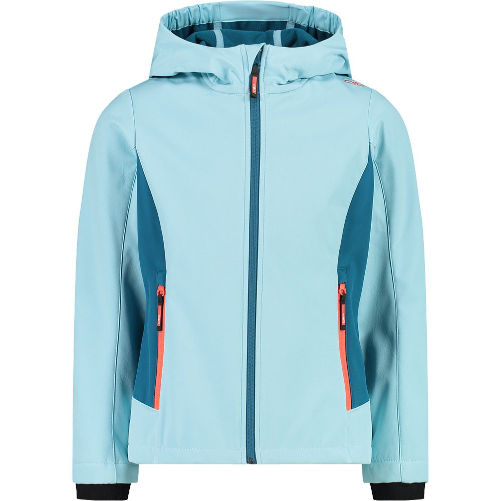 Cmp Fix Hood 3a29385n Softshell Jacket Blau 6 Years Junge von Cmp