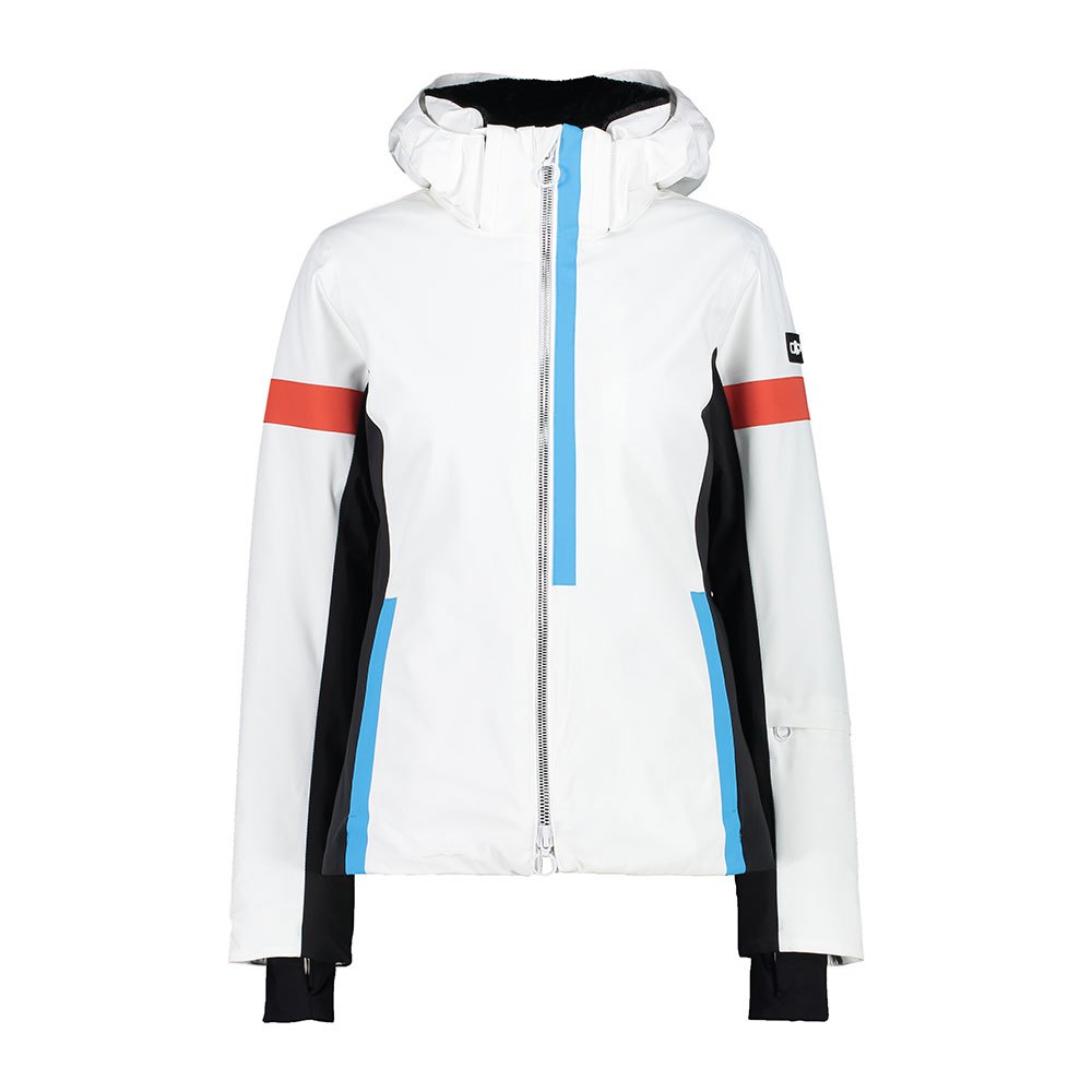 Cmp Zip Hood 31w0006a Jacket Weiß XL Frau von Cmp