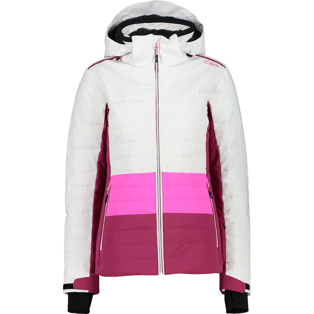 Cmp Zip Hood 31w0226 Jacket Weiß,Rosa 2XL Frau Cmp Zip Hood 31w0226 Jacket Weiß,Rosa 2XL Frau von Cmp