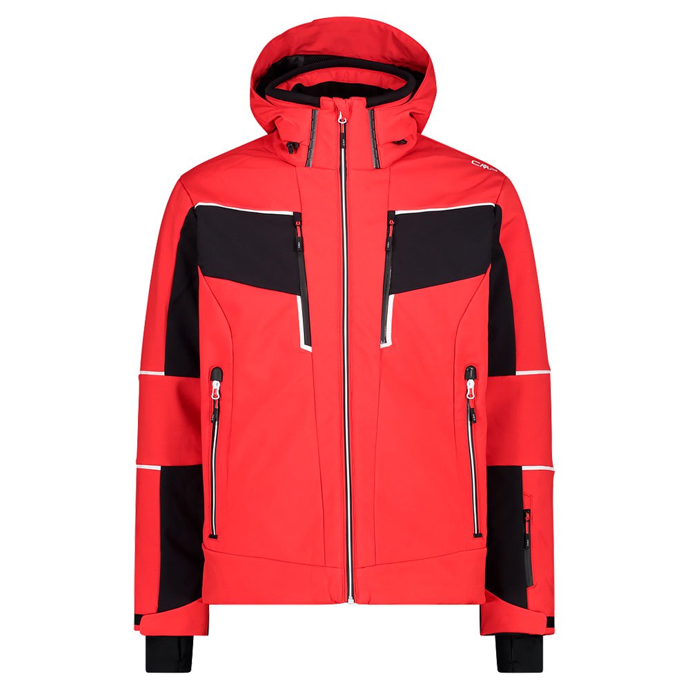 Cmp Zip Hood 32w0147 Softshell Jacket Rot 3XL Mann Cmp Zip Hood 32w0147 Softshell Jacket Rot 3XL Mann von Cmp