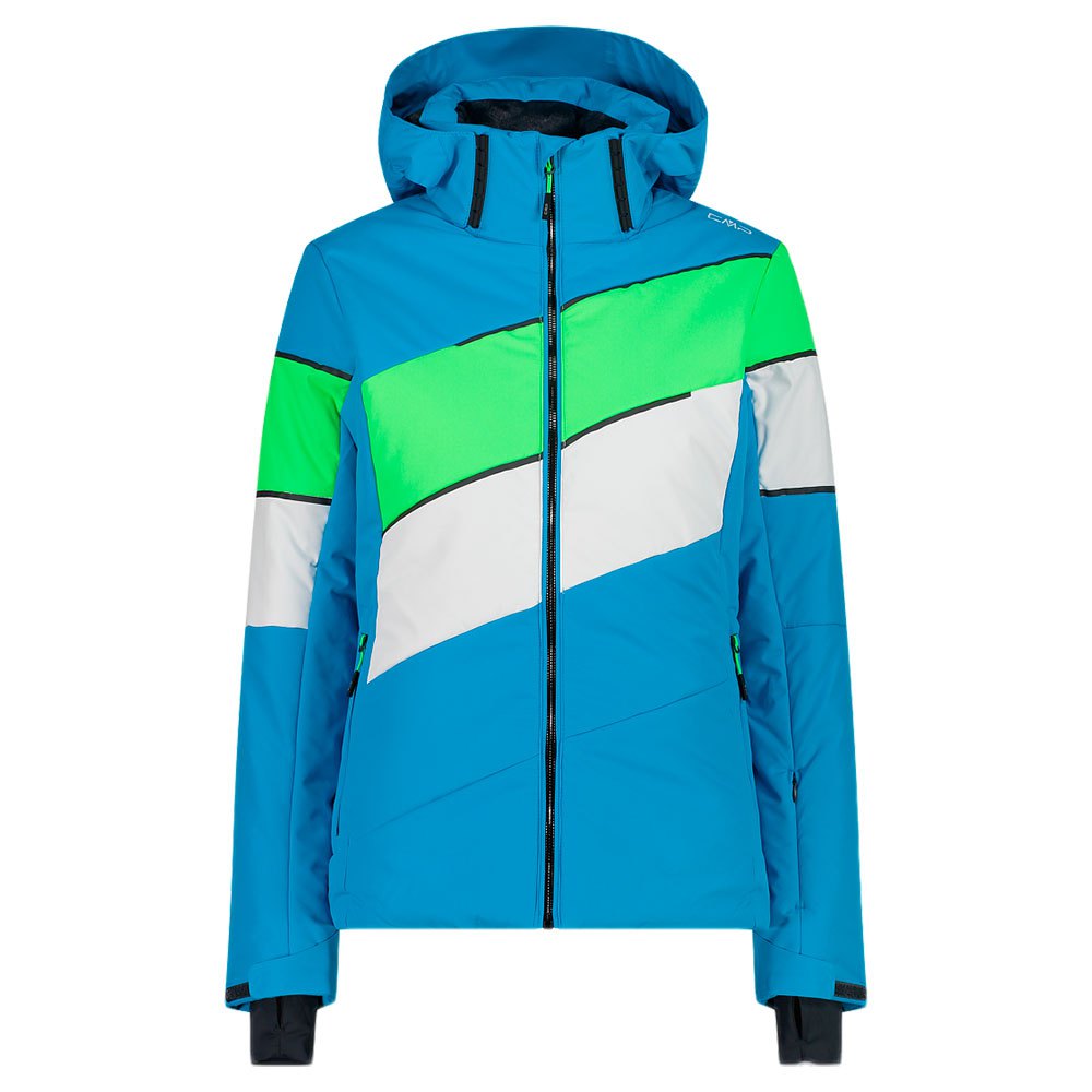 Cmp Zip Hood 32w0236 Softshell Jacket Blau M Frau von Cmp