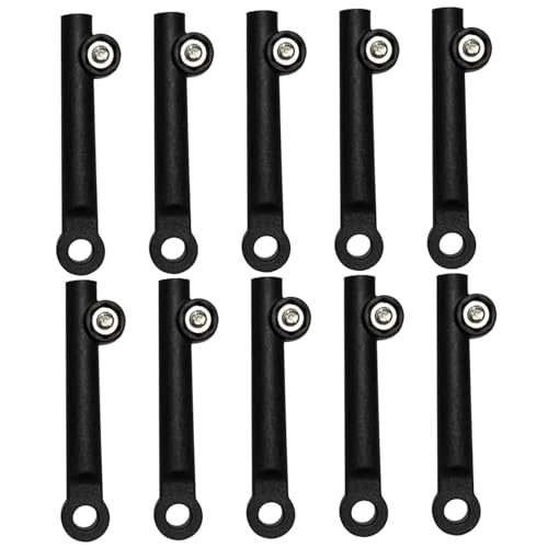 Cndiyald 10pcs Fahrradteile, einstellbare Kotflügelrahmen, Kunststoffverlängerungshülse für Stützstange mit 4 mm Durchmesser, Reparaturteile Radsporteile Cndiyald 10pcs Fahrradteile, einstellbare Kotflügelrahmen, Kunststoffverlängerungshülse für Stützstange mit 4 mm Durchmesser, Reparaturteile Radsporteile von Cndiyald