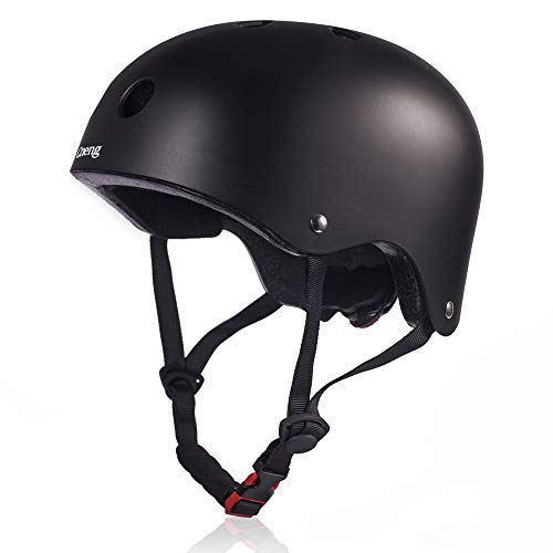 Cneng Skaterhelm Fahrradhelm Erwachsene Helm für Fahrrad Skateboard Scooter BMX Kind Erwachsene (Erwachsene(L)) Cneng Skaterhelm Fahrradhelm Erwachsene Helm für Fahrrad Skateboard Scooter BMX Kind Erwachsene (Erwachsene(L)) von Cneng