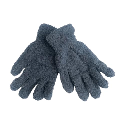 Winterhandschuhe in Korallenform, winddicht, für Damen, Vollfinger-Handschuhe, dick, Outdoor-Skihandschuhe, einfarbig von Cnrfeoap