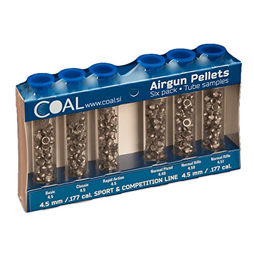 Coal Diabolo-Set Sports & Competition Line Pellets 4,5mm 6er Pack 240 Stück Coal Diabolo-Set Sports & Competition Line Pellets 4,5mm 6er Pack 240 Stück von Coal
