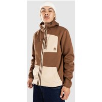 Coal Hidden Pond Fleece Sweatjacke bison irish cream Coal Hidden Pond Fleece Sweatjacke bison irish cream von Coal