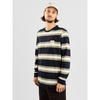 Coal Uniform Stripe Longsleeve anthracite grey green von Coal