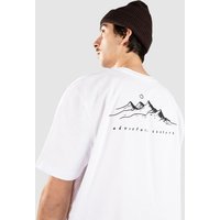 Coal Mountainscape 3.0 T-Shirt white von Coal