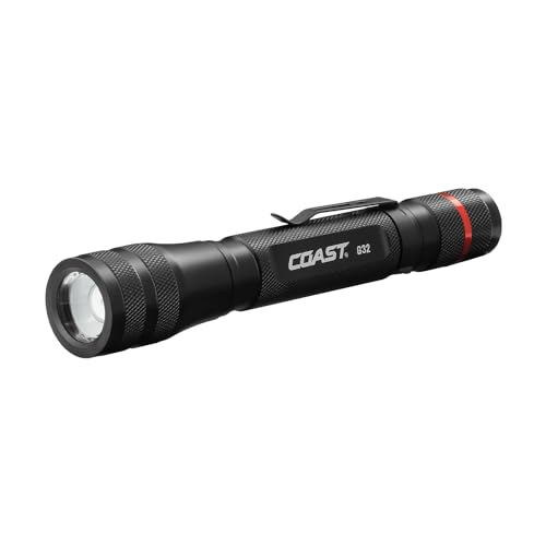 Coast G32 370 Lumen Twist Fokus LED Taschenlampe, Schwarz Coast G32 370 Lumen Twist Fokus LED Taschenlampe, Schwarz von Coast