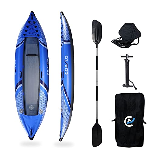 Coasto, Lotus, Aufblasbares Kajak, Himmelblau, 1P, Unisex-Adult Coasto, Lotus, Aufblasbares Kajak, Himmelblau, 1P, Unisex-Adult von Coasto