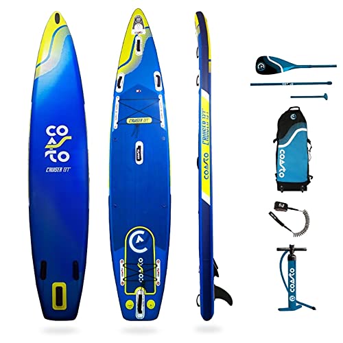 Coasto Unisex – Erwachsene Cruiser Sup Tabelle, Blu/Lime, 13'1" Coasto Unisex – Erwachsene Cruiser Sup Tabelle, Blu/Lime, 13'1" von Coasto