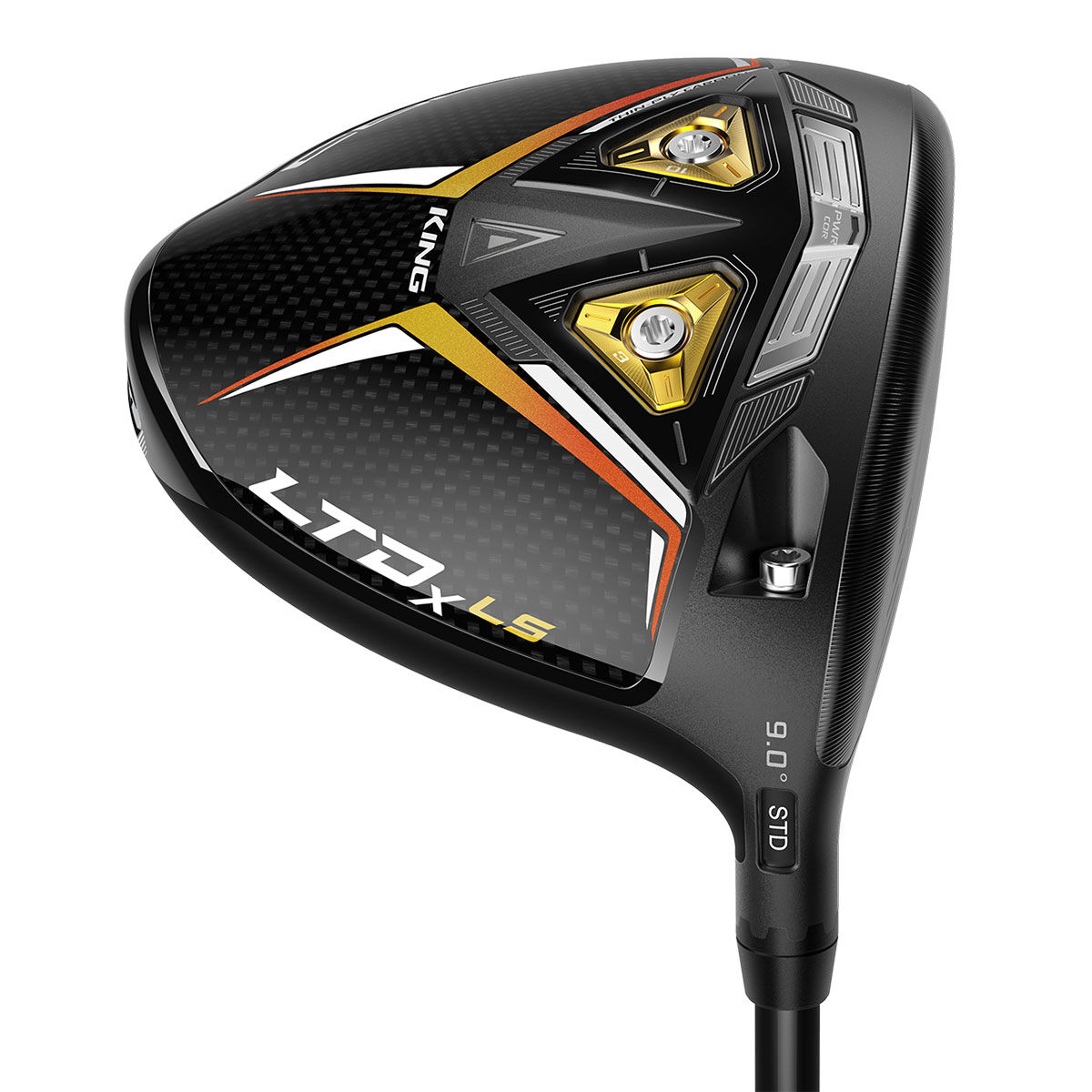 Cobra Golf Black and Yellow King LTDx LS Right Hand Project x Hzrdus Smoke im10 Stiff Golf Driver, Size: 9° | American Golf, 9&Deg; von Cobra Golf