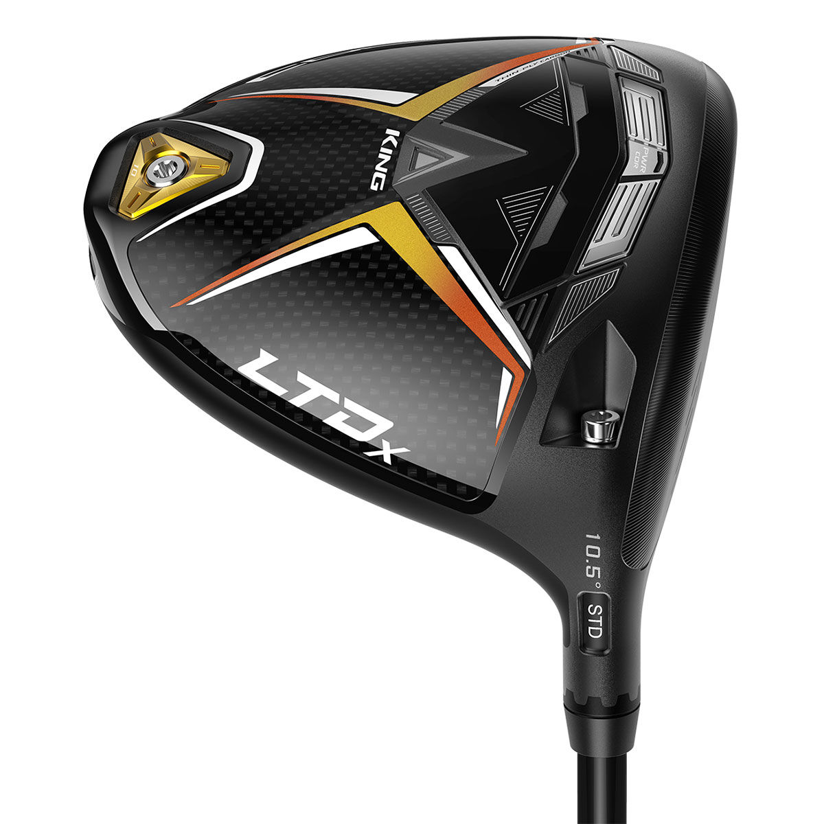 Cobra Golf Black and Yellow King LTDx Right Hand Tensei av Raw Stiff Golf Driver, Size: 9° | American Golf von Cobra Golf