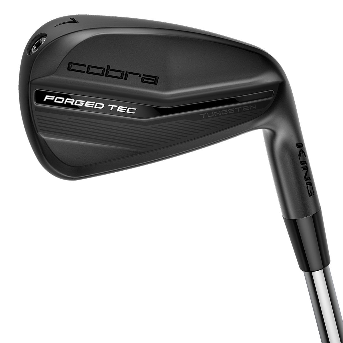 Cobra Golf Mens Black King Forged TEC Custom Fit Steel Golf Irons | American Golf, One Size von Cobra Golf
