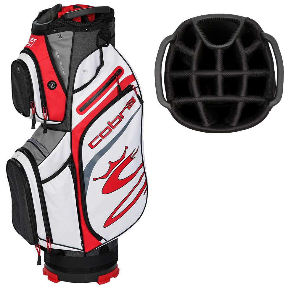 'Cobra Ultralight Cartbag weiss/grau/rot' 'Cobra Ultralight Cartbag weiss/grau/rot' von Cobra