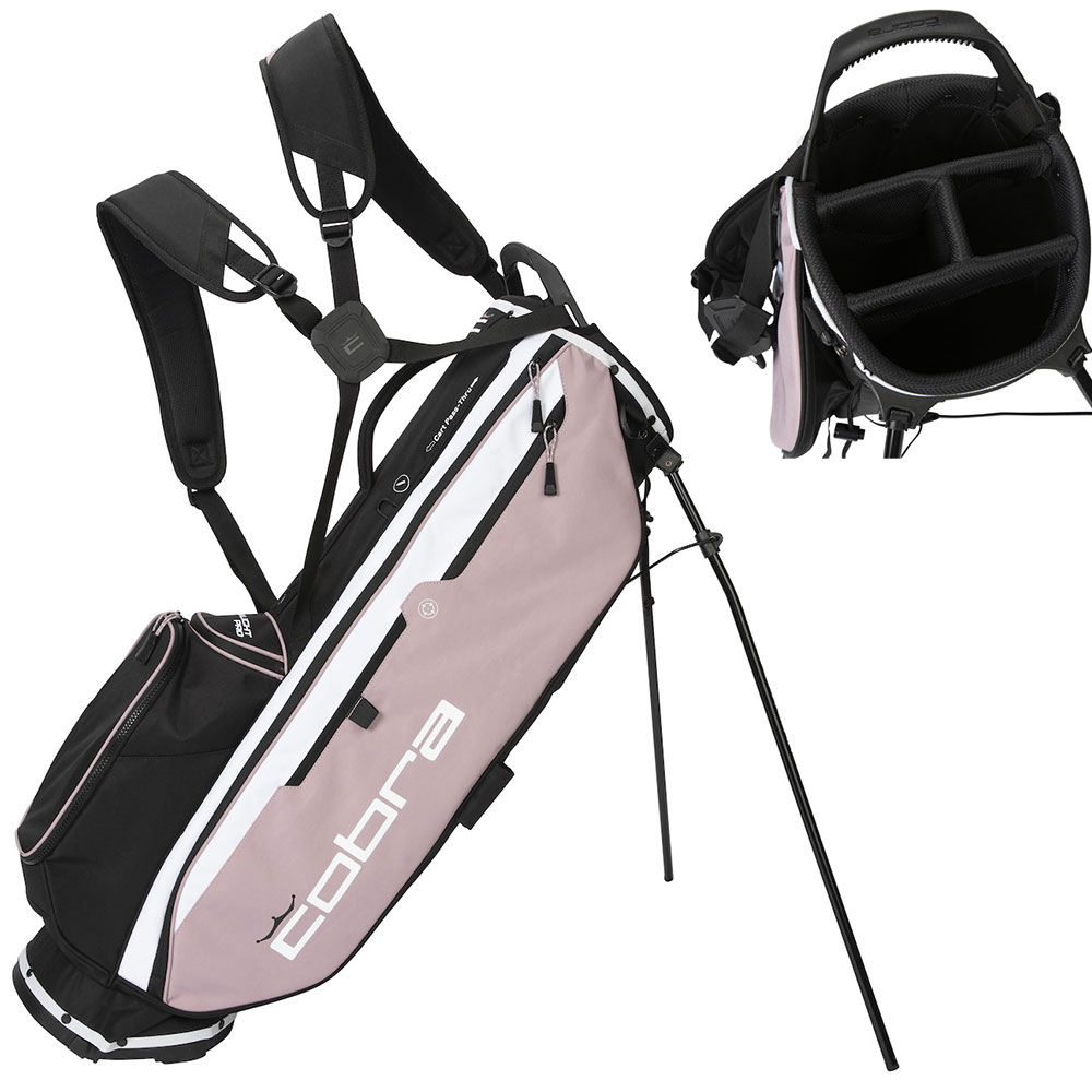 'Cobra Ultralight Pro Standbag schwarz/weiss/rosa' von Cobra