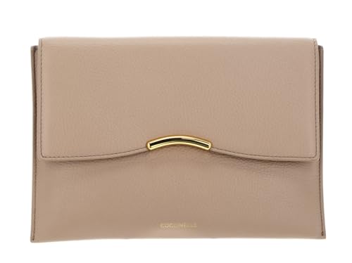 Coccinelle Dina Envelopes Grained Leather Toasted von Coccinelle