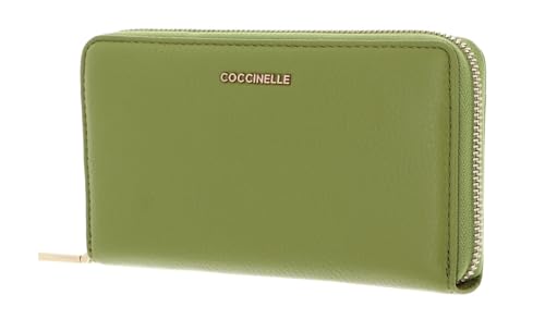 Coccinelle Metallic Soft Wallet Grained Leather Guacamole Coccinelle Metallic Soft Wallet Grained Leather Guacamole von Coccinelle