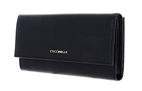 Coccinelle Metallic Soft Wallet Noir Coccinelle Metallic Soft Wallet Noir von Coccinelle