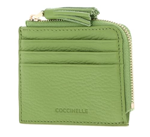 Coccinelle Tassel Credit Card Holder Guacamole von Coccinelle