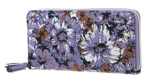 Coccinelle Tassel Flower Print Zip Around Wallet MUL. Lavend/Lave Coccinelle Tassel Flower Print Zip Around Wallet MUL. Lavend/Lave von COCCINELLE